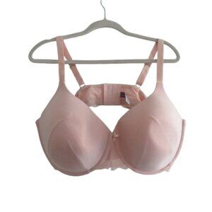 ADORE ME Annabelle Contour Plus Bra in Beige Rose Dust Lace - Size 46DD NWT